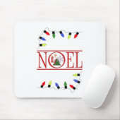 REtro NOEL reeks lichten Muismat (Met muis)