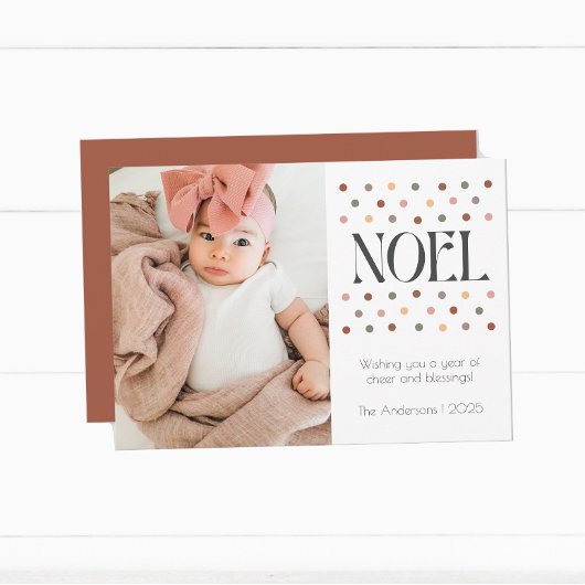 Retro  Noel Vakantie Kaart