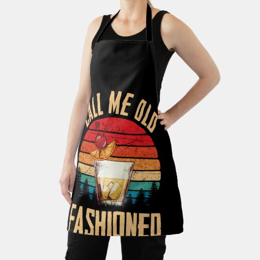 Retro noem me Oude Fashioned Tequila Wine Schort (Insitu)