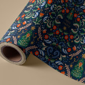 Retro  Nordic Christmas Cadeaupapier