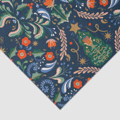 Retro  Nordic Christmas Tissuepapier (Detail)