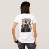 Retro Norm Distrib en de Standard Deviants T-shirt (Achterkant volledig)