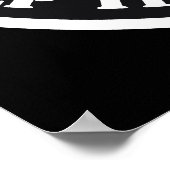 Retro Northern Soul stijlontwerp Poster (Hoek)