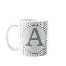 Retro  nostalgische groene stippen