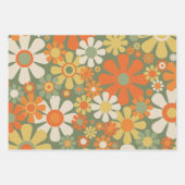 retro nostalgische mix-and-match patronen inpakpapier vel (Voorkant)