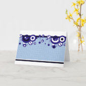 Retro Note-kaarten Kaart (Gele Bloem)