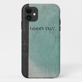 Retro notebook boek sjabloon groene iPhone5Hoesje Case-Mate iPhone Case