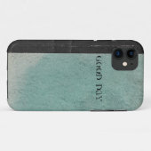 Retro notebook boek sjabloon groene iPhone5Hoesje Case-Mate iPhone Case (Achterkant (horizontaal))
