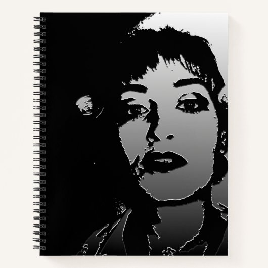 Retro Notebook Notitieboek (Voorkant)