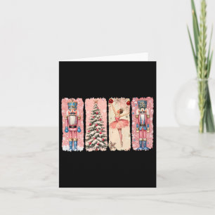 Retro Notenkraker Let Pink Christmas Vibes Wo Kaart