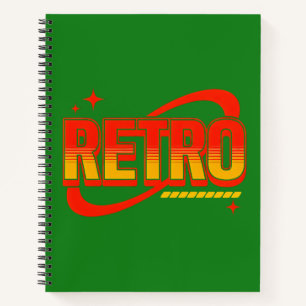 Retro. Notitieboek