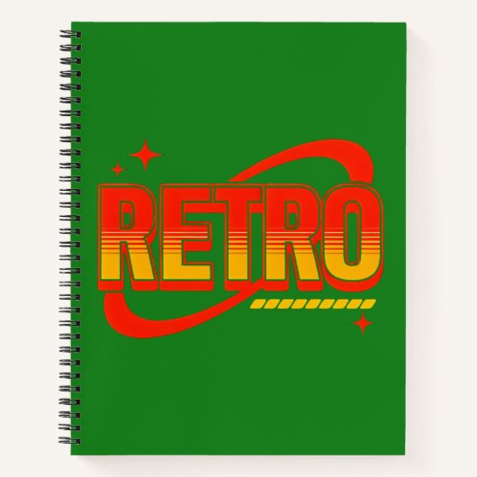Retro. Notitieboek (Voorkant)