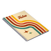 retro notities spiraal notebook notitieboek (Rechterzijde)