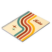 retro notities spiraal notebook notitieboek (Linkerzijde)