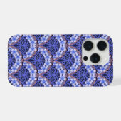 Retro Nouveau - Natures Curves and Timeless Blooms iPhone Hoesje (Achterkant horizontaal)