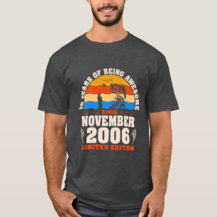 Retro november 2006 16 jaar oude Geviste Lover 16  T-shirt