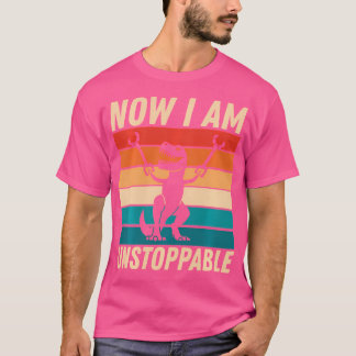 Retro nu ben ik onstopbaar Shirt grappige T-Rex ca