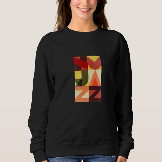 Retro Nu Jazz T-shirt 90s Jazz (Voorkant)