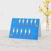 Retro Nurse Congratulations Greeting Card Kaart (Gele Bloem)