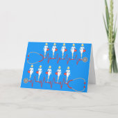 Retro Nurse Congratulations Greeting Card Kaart (Voorkant)