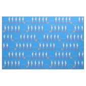 Retro Nurse Fabric Stof (Fat Quarter)