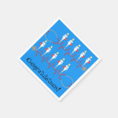 Retro Nurse Felicitaties Papieren servetten (Hoek)