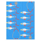 Retro Nurse Tablecloth Tafelkleed (Voorkant)