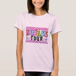 Retro Nurse Tour T-shirt