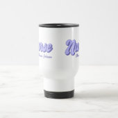 Retro Nurse Travel Mug Gepersonaliseerde Paarse Reisbeker (Center)