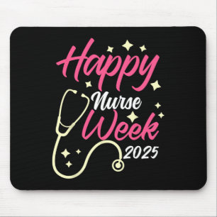 Retro Nurse Week Mannen Vrouwen Happy Nurse Week 2 Muismat