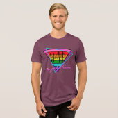 Retro Nyack Pride Tri-Blend Shirt (Voorkant volledig)