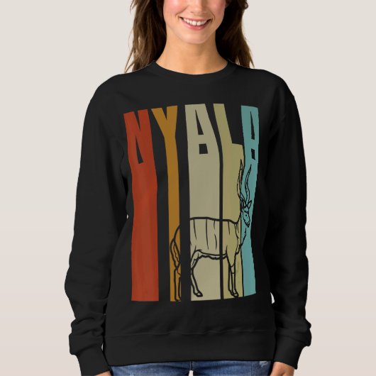 Retro Nyala Antelope Trui (Voorkant)
