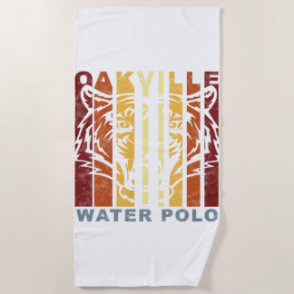 Retro Oakville Water Polo Beach Towel Strandlaken