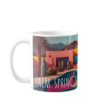 Retro Oasis – Palm Springs koffiemok
