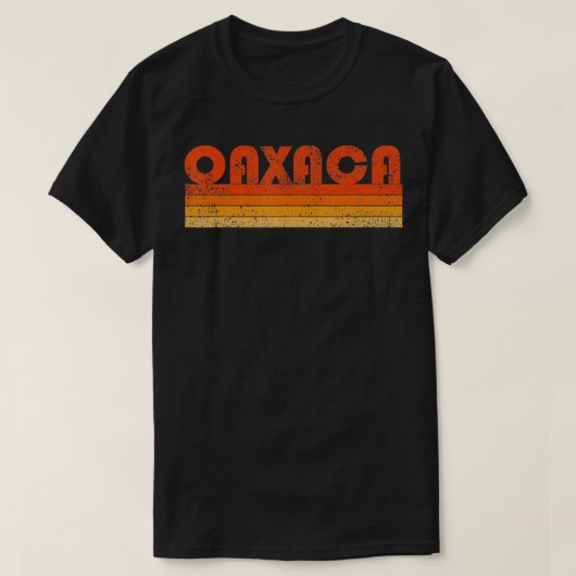  Retro Oaxaca Mexico T-shirt (Design voorkant)