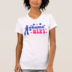 Retro Obama Girl T-shirt