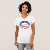 Retro Obama Logo 2012 Shirt (Voorkant volledig)