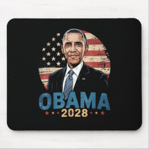 Retro Obama President 2028 Obama Muismat