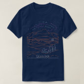  Retro Occupy Mars National Park NASA Milk T-shirt (Design voorkant)