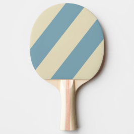 Retro Oceaan Drie Vette Strepen Tafeltennisbatje