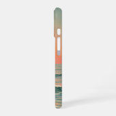 Retro Oceaan Horizon iPhone 16 Hoesje (Linkerkant)
