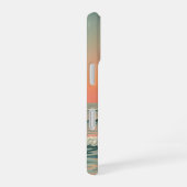 Retro Oceaan Horizon iPhone 16 Hoesje (Rechterkant)