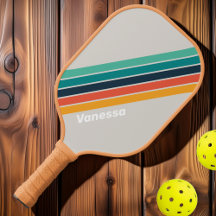 Retro Oceaan Regenboog Gestreept met Naam