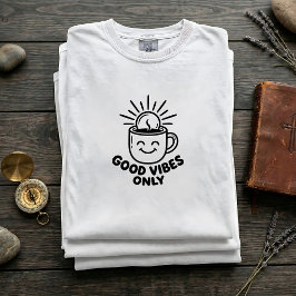 Retro Ochtendroutine Citatetee Grafisch T-Shirt On