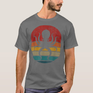 Retro Octopus Vintage Octopus Lovers T-shirt