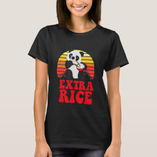 Retro oefening die ik dacht dat je zei: Extra Rice T-shirt