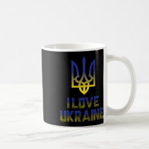 Retro Oekraïne Oekraïense Vlag Trots 4  Koffiemok