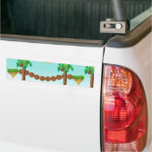 Retro of klassiek platformspel bumpersticker (Op Truck)