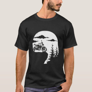 Retro Offroad KTM Motorfiets Cool Adventure Biker T-shirt