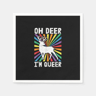 Retro Oh Hert Ik Ben Anders Pride LGBT Homo Lesbis Servet
